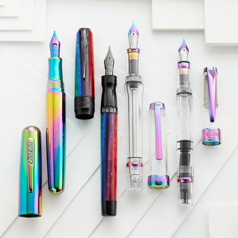 Rainbow Fountain Pens
