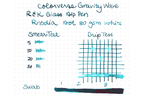 Colorverse Gravity Wave fountain pen ink